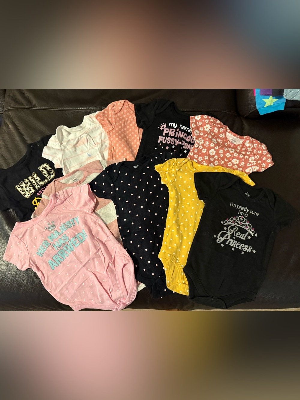 Baby Girl 27 Piece 12M/6-12M Clothing bundle GAP, DISNEY, CARTERS, ZUTANO